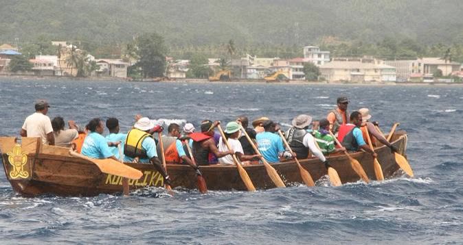 Canoe carving